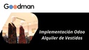 Implementación Odoo Alquiler de Vestidos