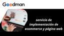 servicio de implementación de ecommerce y página web   